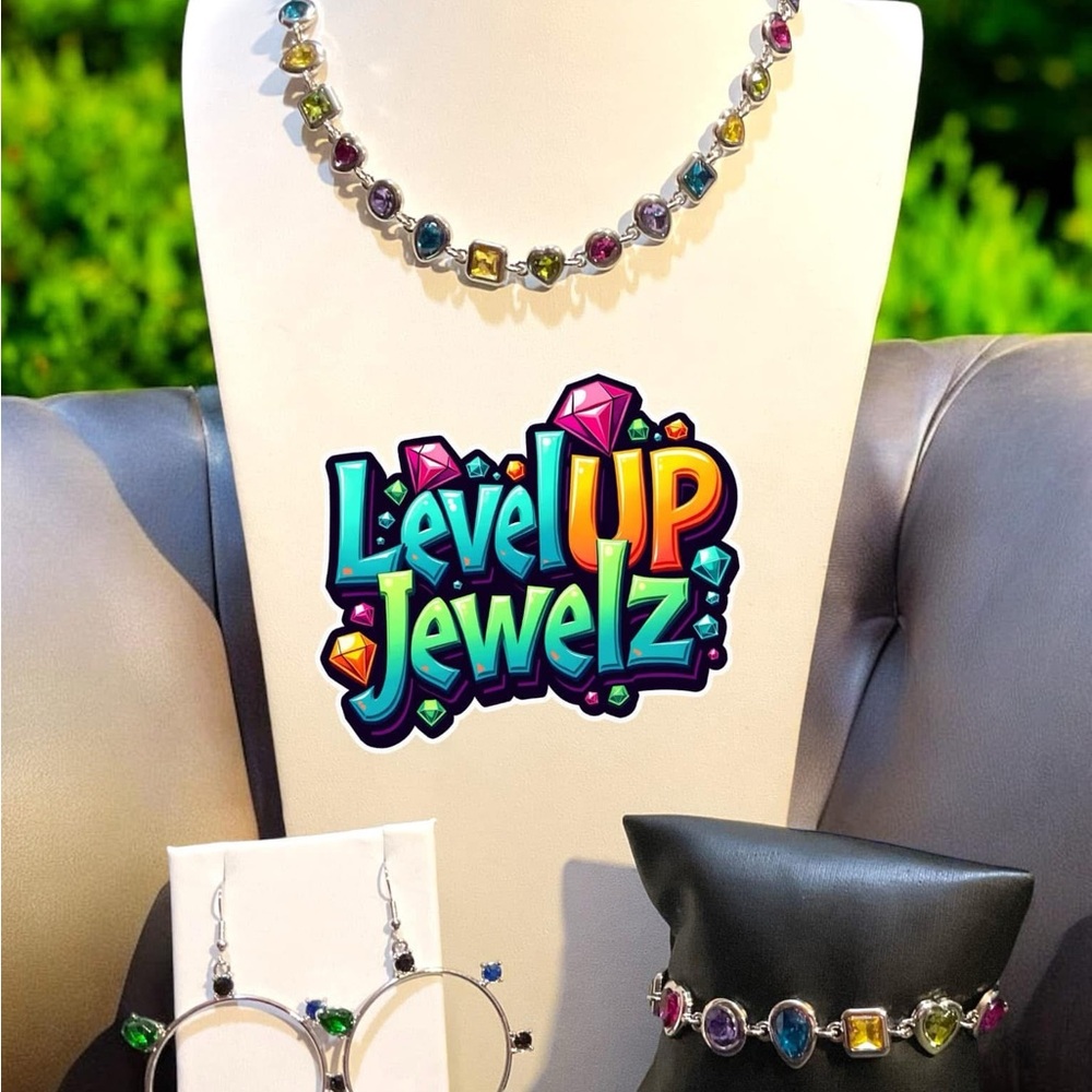 Multicolor Necklace and Earring Set